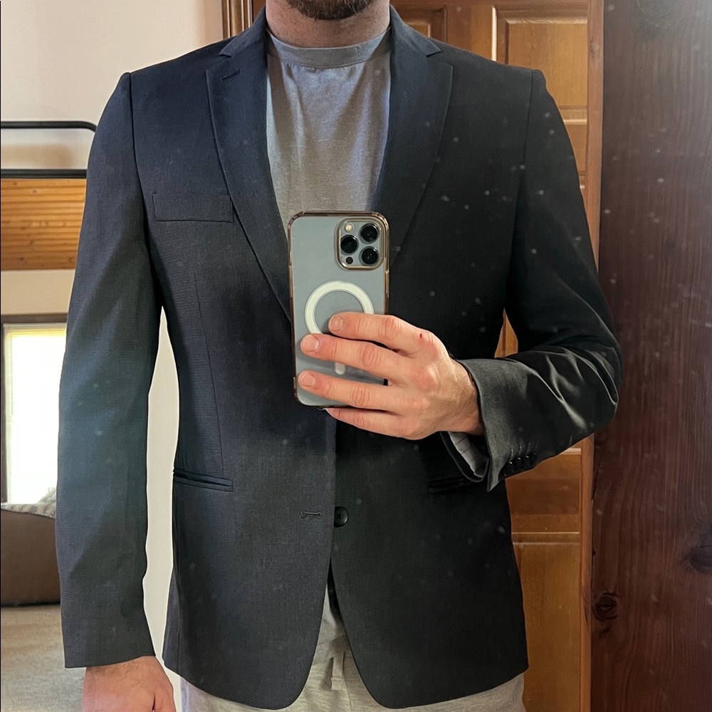 Men's gray Blazer